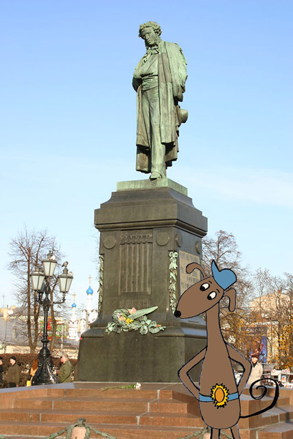 Картуз – путешественник номер 1. Знаменитые скульптуры России